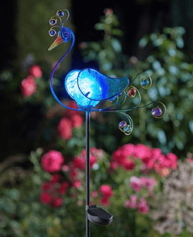 Smart Solar Outdoor lighting Smart Solar Peacock Stake Light