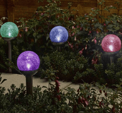 Smart Solar Outdoor lighting Smart Solar Rainbow Stainless Steel Stake Light