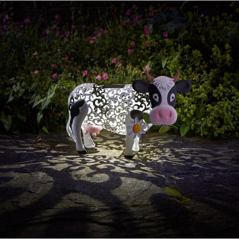 Smart Solar Decorative Lighting Smart Solar Silhouette Daisy Cow