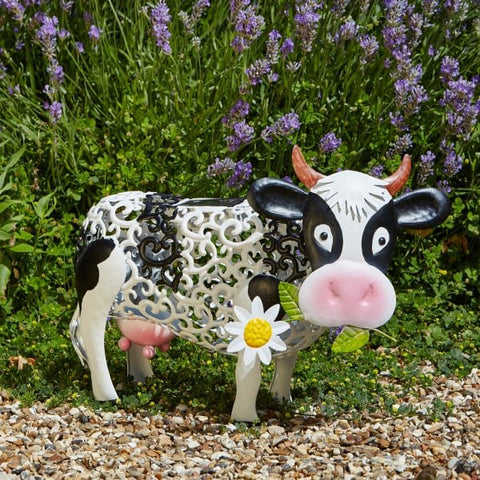 Smart Solar Decorative Lighting Smart Solar Silhouette Daisy Cow