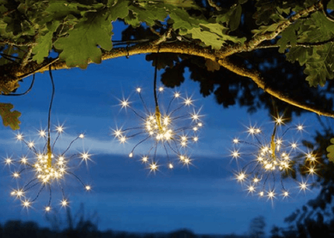 Smart Solar Outdoor lighting Smart Solar Triple Starburst String Light