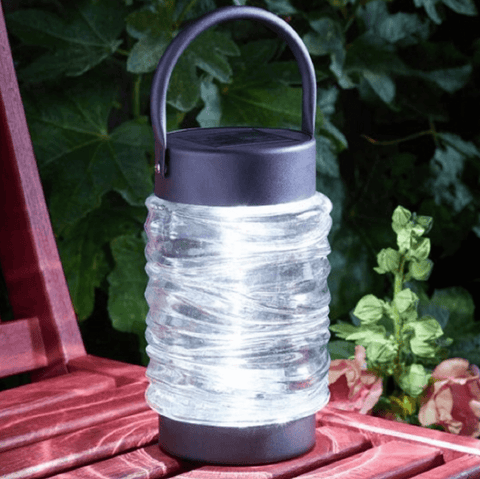 Trowell Garden Centre Smart Solar Wave Lantern