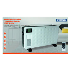 Status Convector Heater Status Remote Controlled Convector Heater - 2300W - White