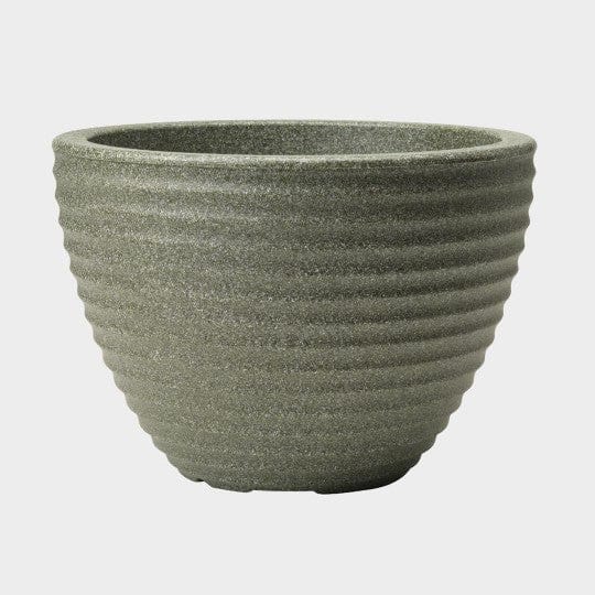 Stewart Garden Pots & Planters Stewart Low Honey Pot planter Marble green