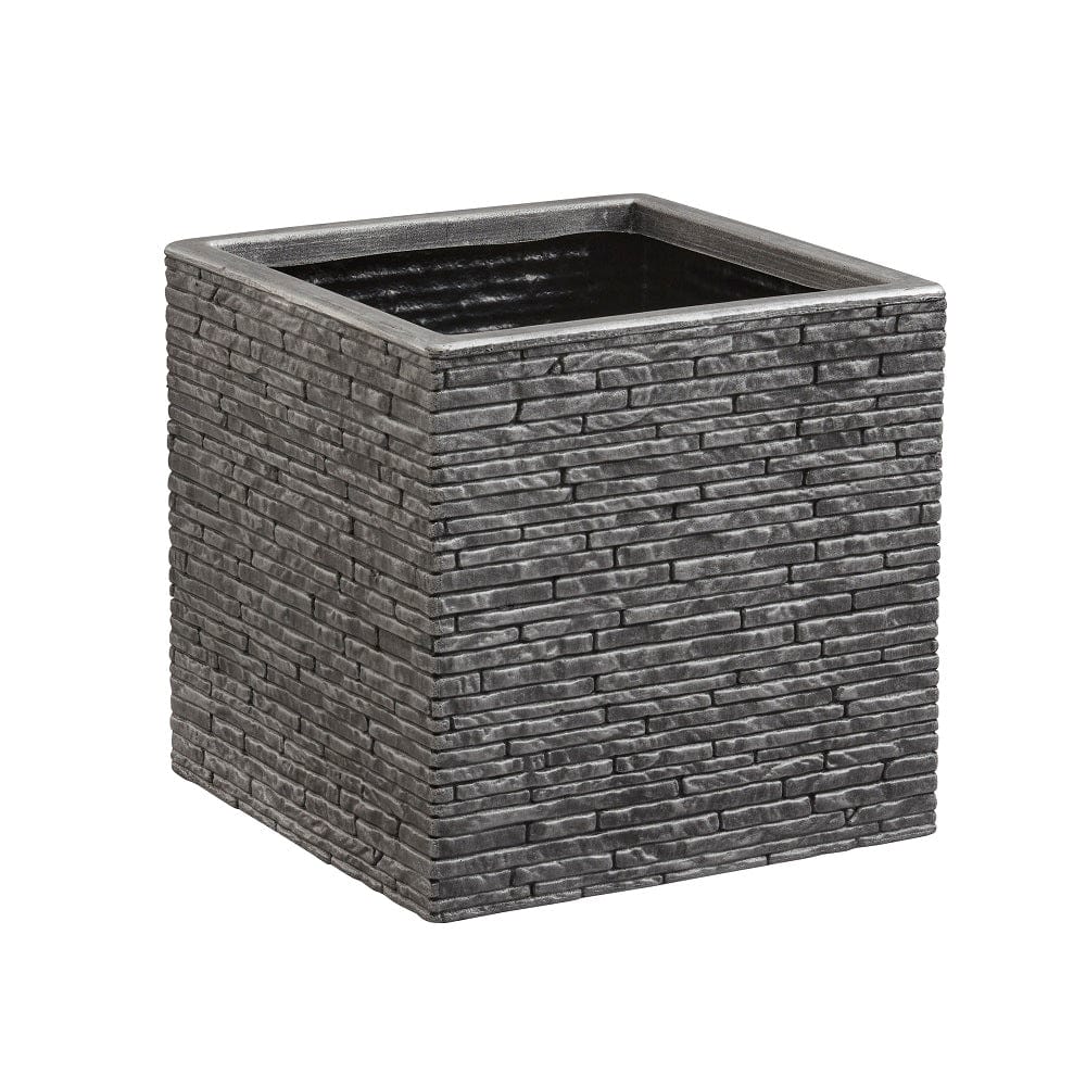Trowell Garden Centre Strata Slate planter in Ash or Stone