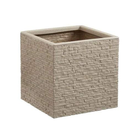 Strata Products Pots & Planters Stone Strata Slate planter in Stone 32cm