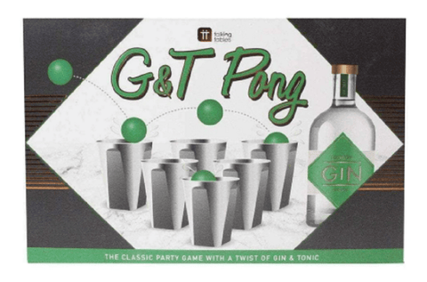 Talking Tables Board Game Talking Tables G&T Pong Drinking Game