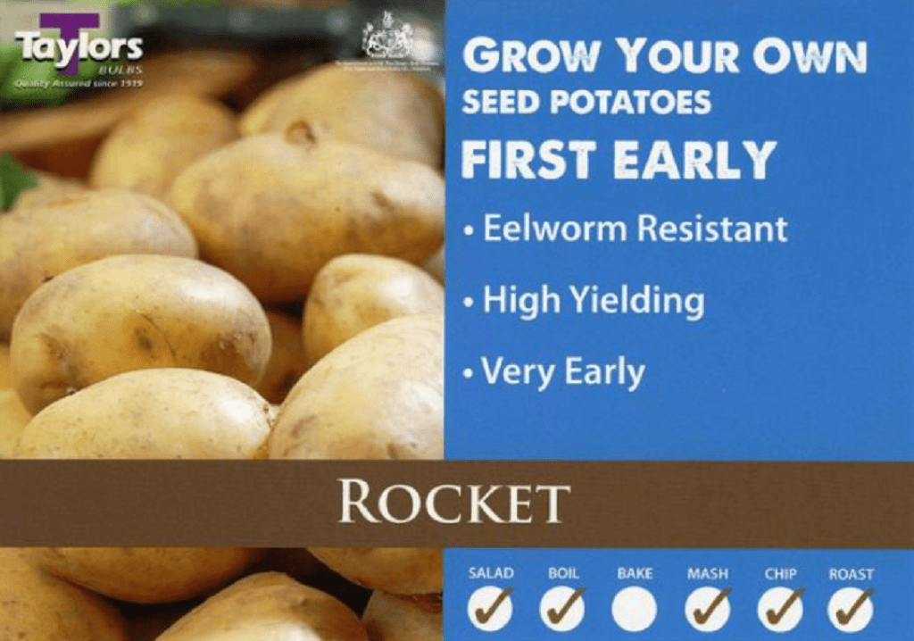 Taylor's Seed Potatoes Taylors Seed Potatoes 'Rocket' 2kg