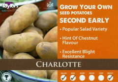 Taylor's Seed Potatoes Taylors Seed Potatoes 'Charlotte' 2kg