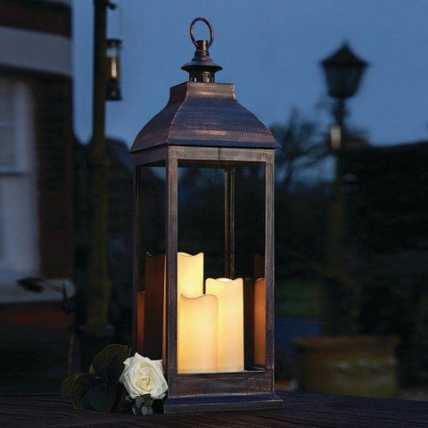 Smart Garden Lantern The Smart Garden Giant Copper Battery Lantern