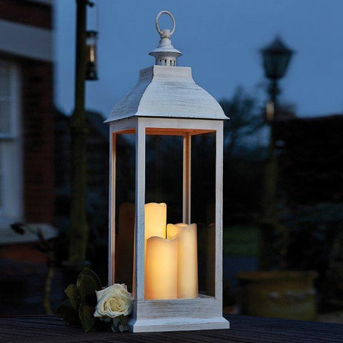 Smart Garden Lantern The Smart Garden Giant Cream Battery Lantern