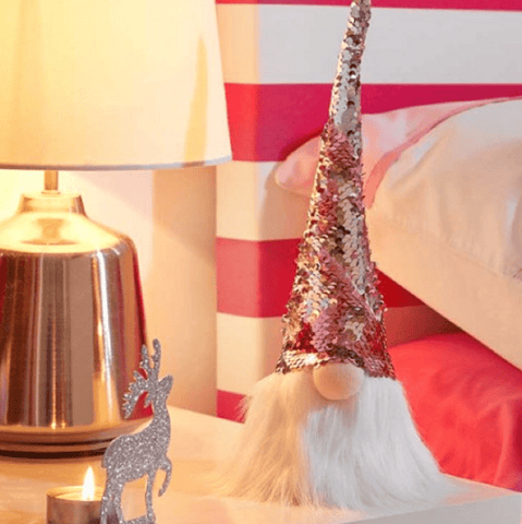 Three Kings Christmas Decor Three Kings Christmas GlamGonk Pink/Silver