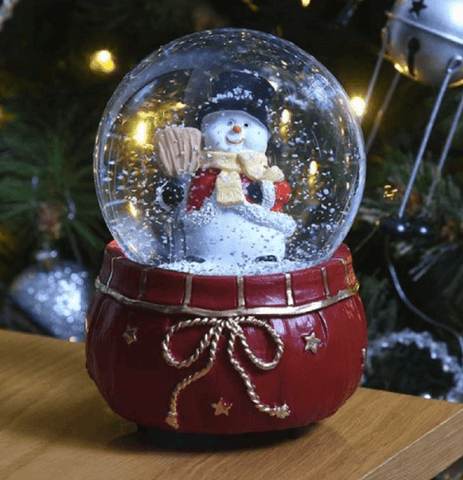 Smart Garden Christmas Decor Three Kings Christmas InLit Musical SnowSpheres 10cm