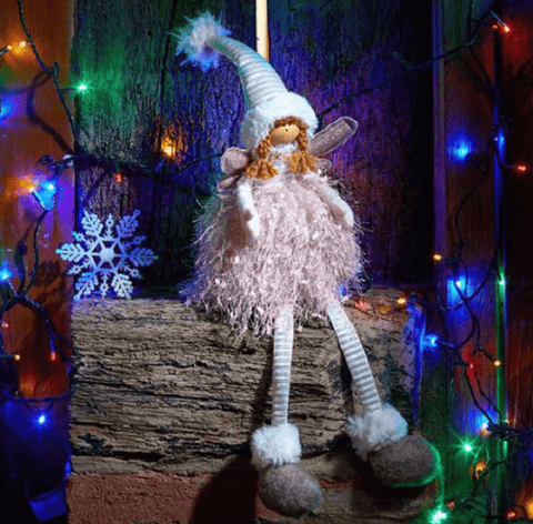 Three Kings Christmas Decor Three Kings Christmas Seated Ophelia Fairy Princess Pink