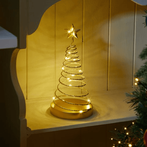 Three Kings Christmas Decor Three Kings Christmas SpiraLite Tree Gold