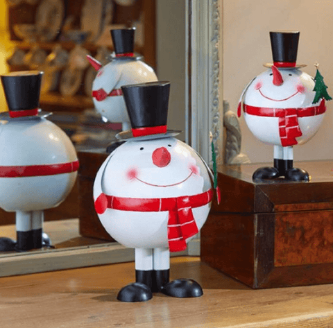 Three Kings Christmas Decor Three Kings Christmas Wobbly Snowman Large Decoration