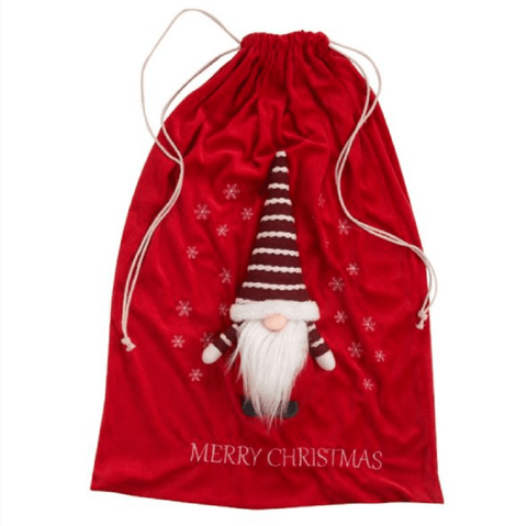 Three Kings Christmas Decor Three Kings Gonkert Gift Sack Red