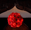 Three Kings Christmas Decor Three Kings Hanging LED Poinsettia Ball