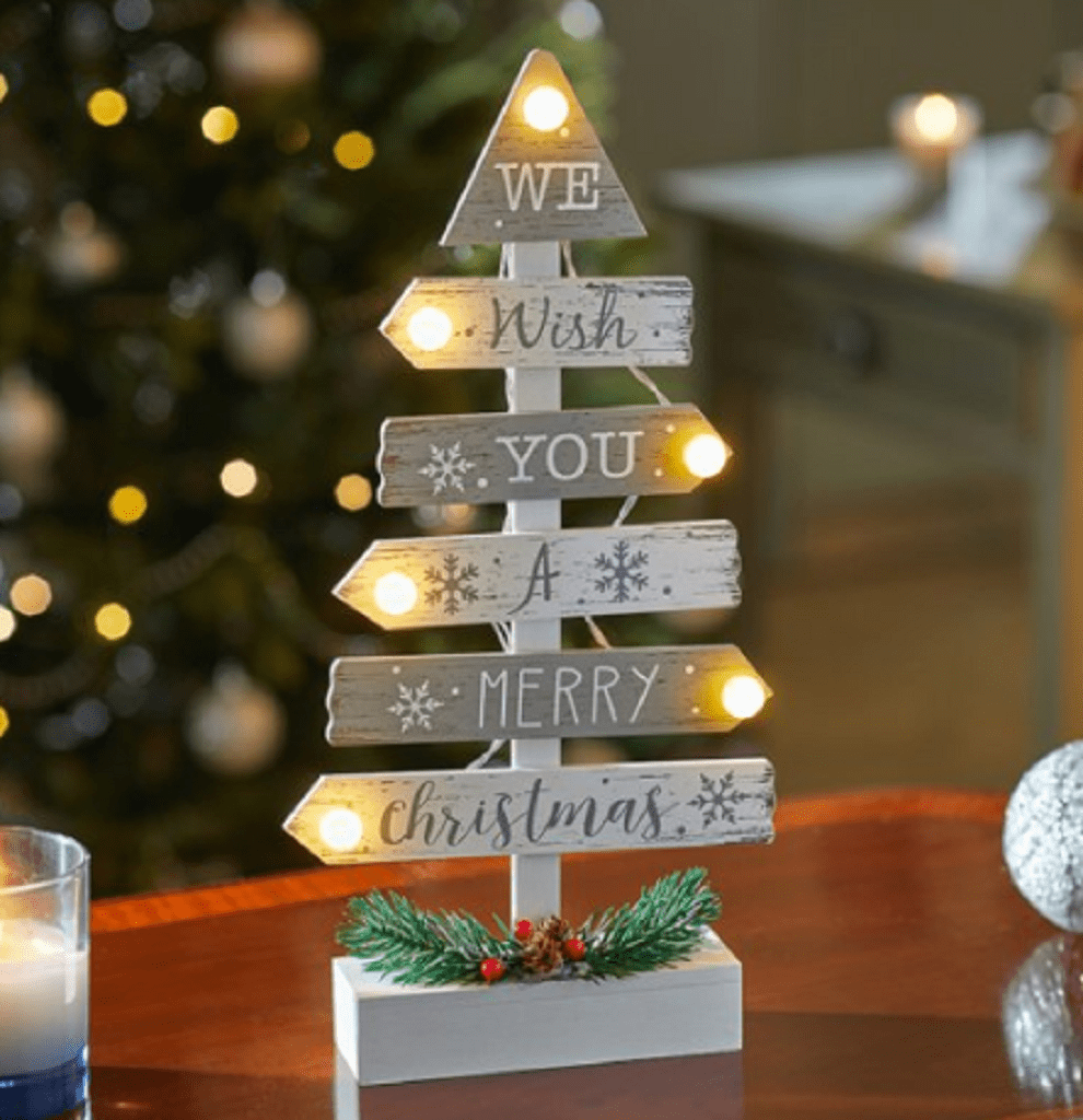Three Kings Christmas Lit Decor Three Kings InLit Tree Magic Silver/White