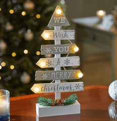 Three Kings Christmas Lit Decor Three Kings InLit Tree Magic Silver/White