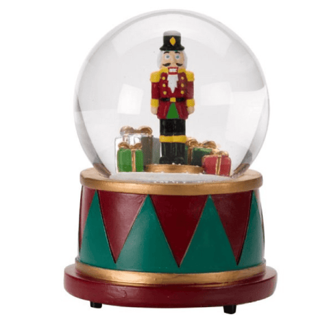 Three Kings Christmas Decor Three Kings Musical Nutcracker SnowSphere 10cm