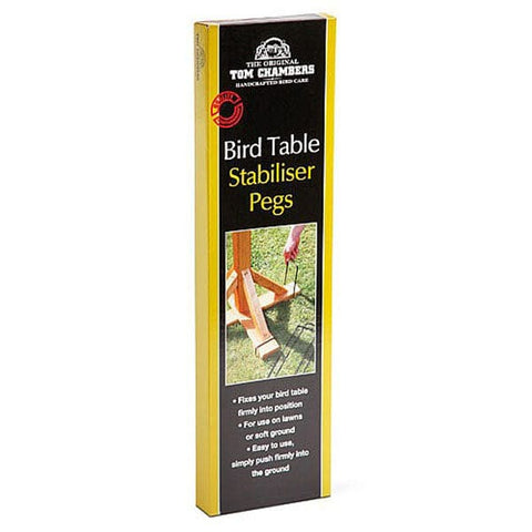 Tom Chambers Stabiliser Pegs Tom Chambers bird table stabiliser pegs