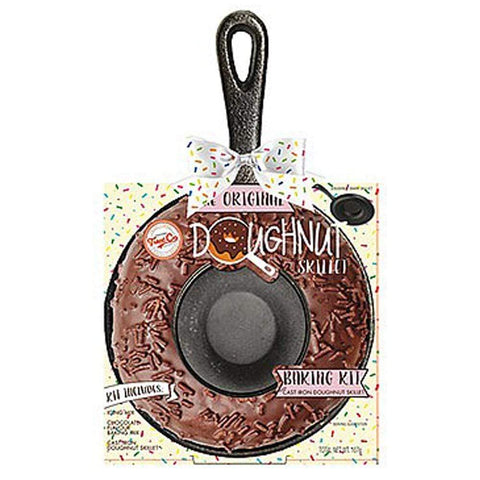 Treat Co Food Gift Set Chocolate Doughnut Kit Treat Co Doughnut Skillet Baking Kit Strawberry/Chocolate