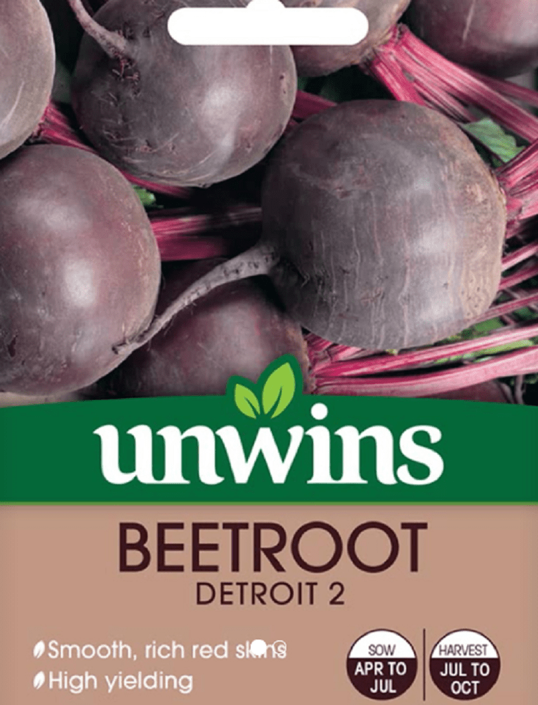 Unwins Beetroot Seeds Unwins Beetroot Round Detroit 2 Seeds