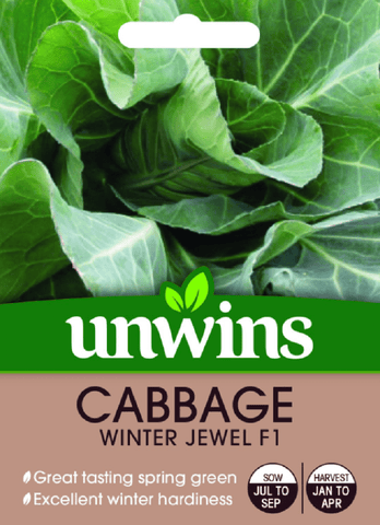 Unwins Cabbage Seeds Unwins Cabbage Spring Greens Winter Jewel Seeds