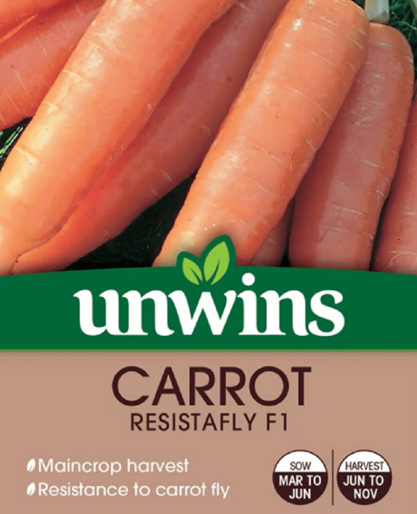 Unwins Carrot Seeds Unwins Carrot Resistafly F1 Seeds