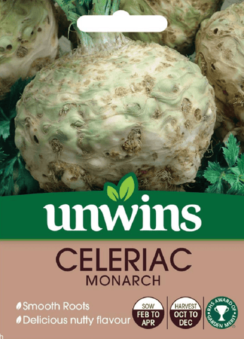 Unwins Celeriac Seeds Unwins Celeriac Monarch Seeds