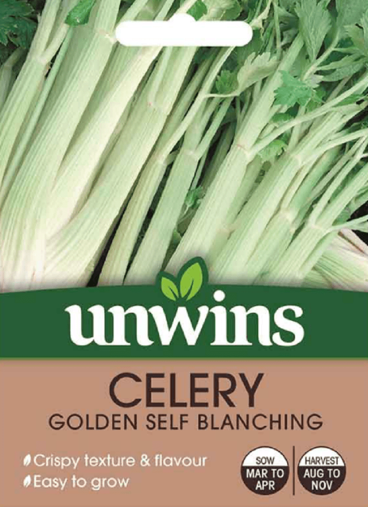 Unwins Celery Seeds Unwins Celery Golden Self Blanching Seeds