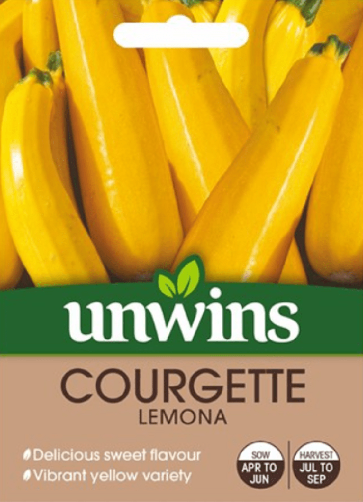 Unwins Courgette Seeds Unwins Courgette Lemona Seeds