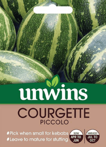 Unwins Courgette Seeds Unwins Courgette Piccolo Seeds