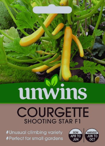Unwins Courgette Seeds Unwins Courgette Shooting Star F1 Seeds