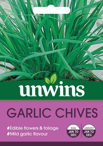 Unwins Vegetable Seeds Unwins Herb Garlic Chives