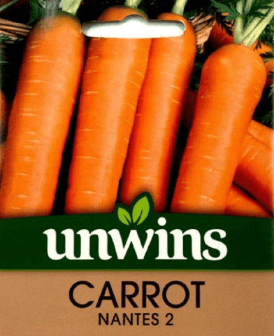 Unwins Carrot Seeds Unwins Nantes 2 Carrot Seeds