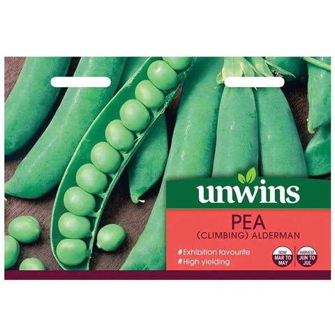 Unwins Vegetable Seeds Unwins Pea Alderman