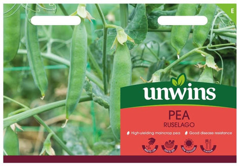 Unwins Vegetable Seeds Unwins Pea Ruselago
