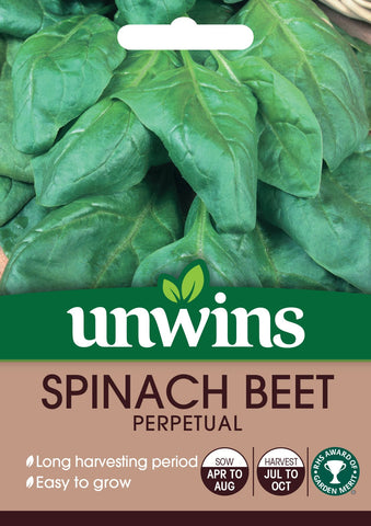 Unwins Vegetable Seeds Unwins Spinach Beet Perpetual
