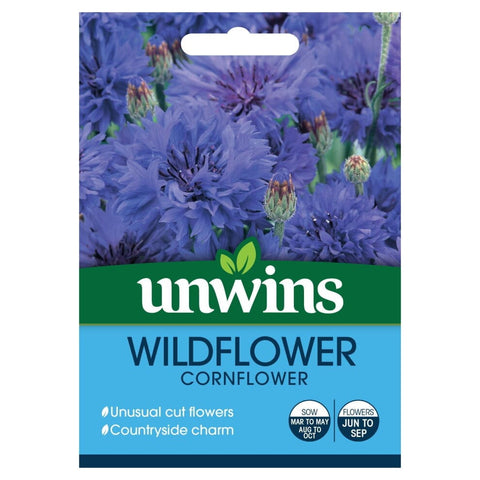 Unwins Flower Seeds Unwins Wildflower Corn Flower