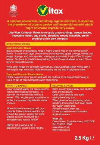 Vitax Garden Care Compost Vitax Compost Maker 2.5kg