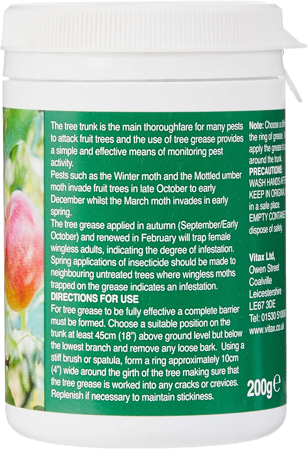 Vitax Fruit Tree Grease 200g 5TG200 Trowell Garden Centre