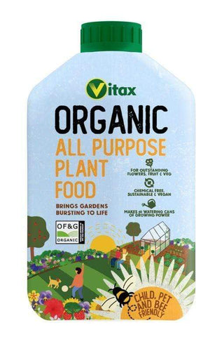 Vitax Garden Care Garden Plant Feeds Vitax Organic All Purpose Plant Food 1 Litre