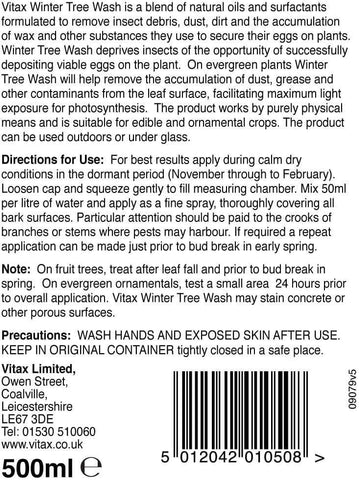 Vitax Garden Care Vitax Winter Tree Wash 500ml