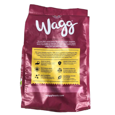 Wagg Foods Wet Dog Food Wagg Moist Meaty Chunks With Chicken 2.5kg