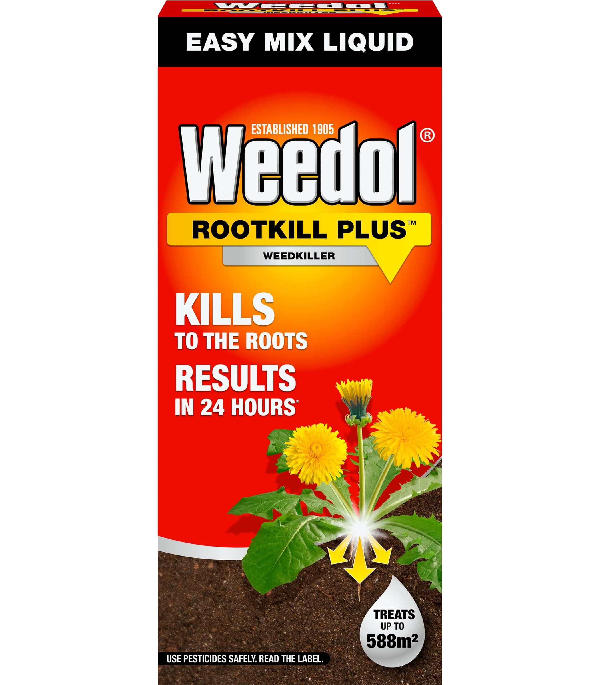 Weedol Weed Control Weedol Rootkill Plus Liquid Concentrate 500ml