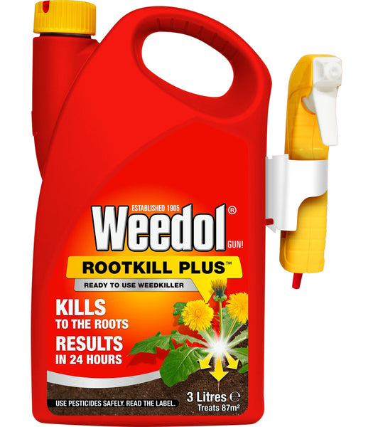 Weedol Rootkill Plus Weed Killer Spray Gun 3L Trowell Garden Centre