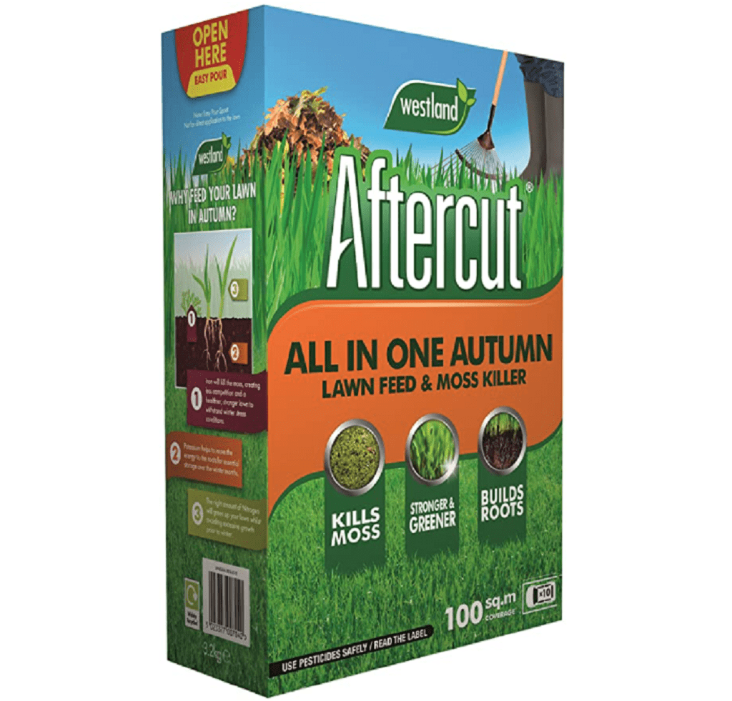 Westland Horticulture Lawn Care Products Westland Aftercut All in One Autumn Lawn Feed & Moss Killer 100m2