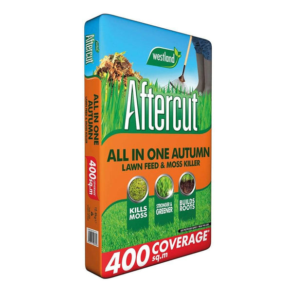 Westland Aftercut All in One Autumn Lawn Feed & Moss Killer 400m2